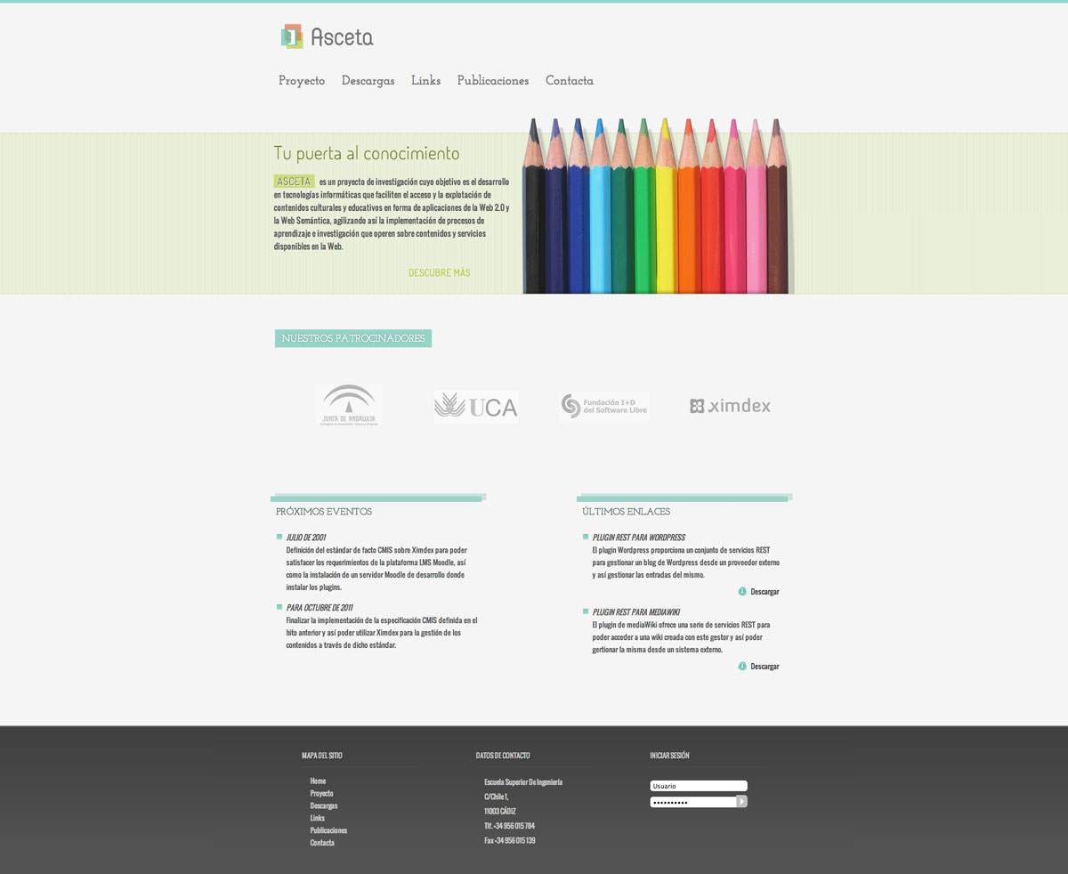 Main page Asceta