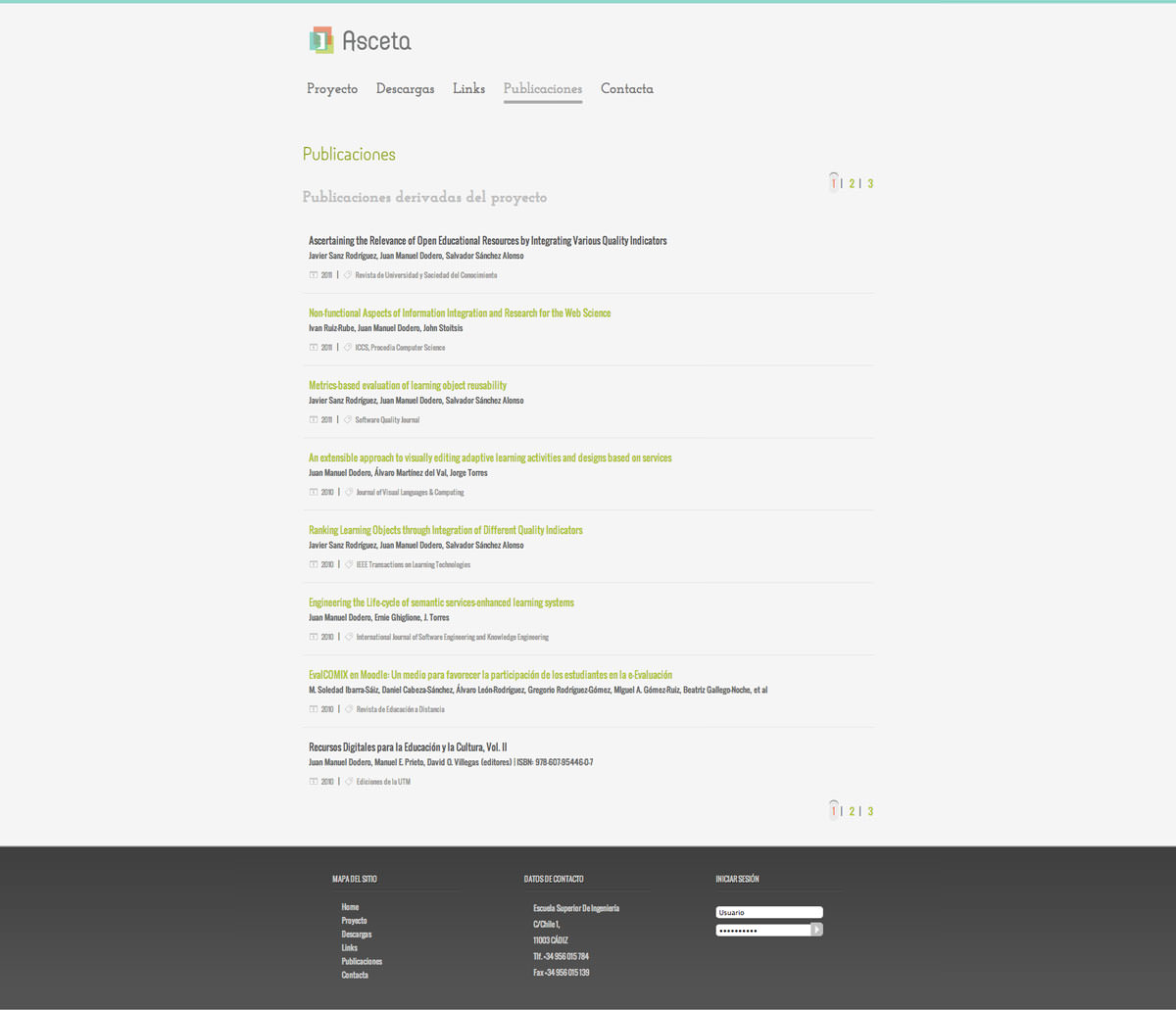 Publications by Asceta