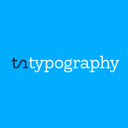 Detalle de Tntypography website